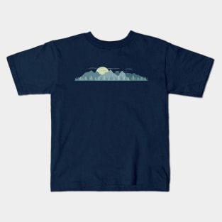 Morning Mountains Kids T-Shirt